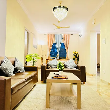 Elegant 3Bhk Fully Furnished And Equipped Apt Near Hitec City By Evara Suites